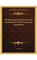 The Resonance Chambers for the Formation of Vowel Sounds and Consonants