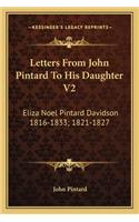 Letters From John Pintard To His Daughter V2