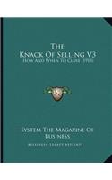 The Knack Of Selling V3