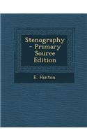 Stenography - Primary Source Edition