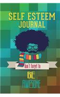 Self Esteem Journal: (English)
