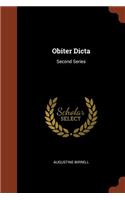 Obiter Dicta: Second Series