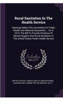 Rural Sanitation In The Health Service