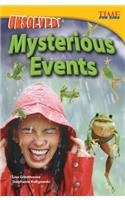 Unsolved! Mysterious Events (Library Bound): Mysterious Events