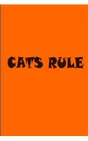 Cats Rule: Journal