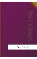 Ager Operator Work Log