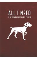 All I need is my German Shorthaired Point