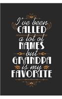 I've Been Called A Lot Of Names But Grandpa Is My Favorite