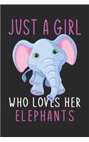Just A Girl Who Loves Her Elephants
