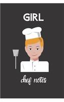girl chef notes