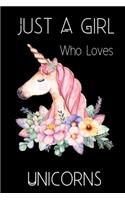 Just a girl who Loves unicorns