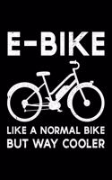 E-Bike Like A Normal Bike But Way Cooler