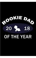 Rookie Dad Of The Year: Hangman Puzzles - Mini Game - Clever Kids - 110 Lined Pages - 6 X 9 In - 15.24 X 22.86 Cm - Single Player - Funny Great Gift
