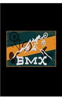 BMX: 6x9 BMX - blank with numbers paper - notebook - notes