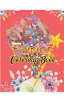 Fairies Coloring Book: Basic Coloring Books-Standard White Paper-Best for Colored Pencils, Crayons and Fine Tip MarkersNew and Improved!! Thank you for your feedback!!