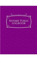 Notary Public Logbook