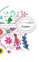 Password Keeper: Password Journal Book Saver And Organizer NoteBook