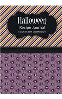 Halloween Recipe Journal: A Blank DIY Cookbook