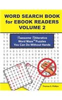 Word Search Book for eBook Readers Volume 2