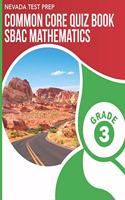 NEVADA TEST PREP Common Core Quiz Book SBAC Mathematics Grade 3: Preparation for the Smarter Balanced Math Assessments