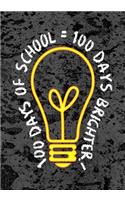 100 Days of School = 100 Days Brighter