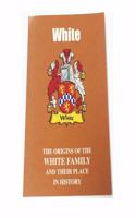 White: The Origins of the White Family and Their Place in History(English Name Mini-Book)