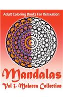 Adult Coloring Books For Relaxation Mandalas Vol 3