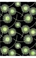 Bullet Journal Notebook Watercolor Dandelions Pattern 4