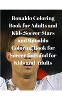 Ronaldo Coloring Book for Adults and Kids