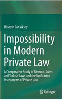 Impossibility in Modern Private Law