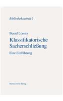 Klassifikatorische Sacherschliessung