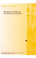 Beitrage Zur Erklarung Der Senavarma-Inschrift