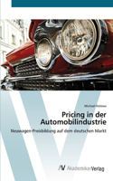 Pricing in der Automobilindustrie