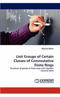 Unit Groups of Certain Classes of Commutative Finite Rings