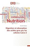 Digestion Et Absorption Des Acides Gras Par Les Cellules Caco-2