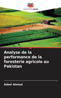 Analyse de la performance de la foresterie agricole au Pakistan