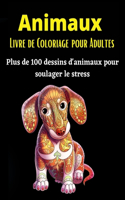 Animaux Livre de Coloriage Pour Adultes