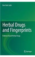 Herbal Drugs and Fingerprints