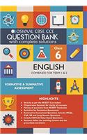 Oswaal CBSE CCE Question Banks English for Class 6