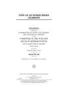 Patent law and non-profit research collaboration