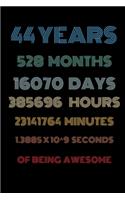 44 years of being awesome