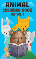 Animal Coloring Book Set Vol 2