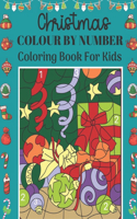 Christmas Colour By Number Coloring Book For Kids