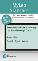 Mylab Statistics with Pearson Etext -- 24 Month Standalone Access Card -- For Essential Statistics