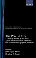 The Pen is Ours
