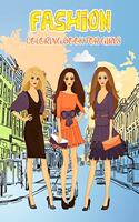 Fashion Coloring Book for Girls