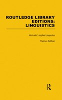 Routledge Library Editions: Linguistics Mini-set C: Applied Linguistics: (Routledge Library Editions: Linguistics)