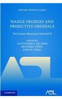 Wadge Degrees and Projective Ordinals