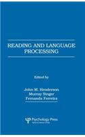 Reading and Language Processing