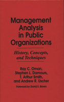 Management Analysis in Public Organizations